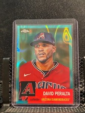 David Peralta 2022 Topps Chrome Platinum - Aqua Lava #162/299 - Diamondbacks
