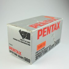 Pentax Spotting Scope 500 - Class II - EMPTY BOX  Instructions  Inserts