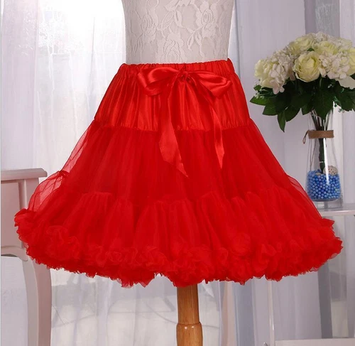 2025 Frauen Vintage Petticoat Crinoline Unterrock Rockabilly Swing Tutu Rock - Bild 7 von 39