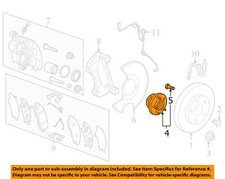 GM OEM 19-24 Blazer Front Suspension Brake Components-Hub Assy 13536583