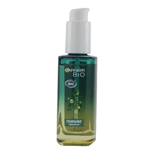Garnier Cáñamo Bio Recuperación y Regeneración Aceite de Noche Vegano Cuidado Facial 30 ml - Imagen 4 de 5