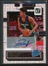 2022-23 JOSH MINOTT AUTO PANINI DONRUSS RATED ROOKIE RC #245 AUTOGRAPHS