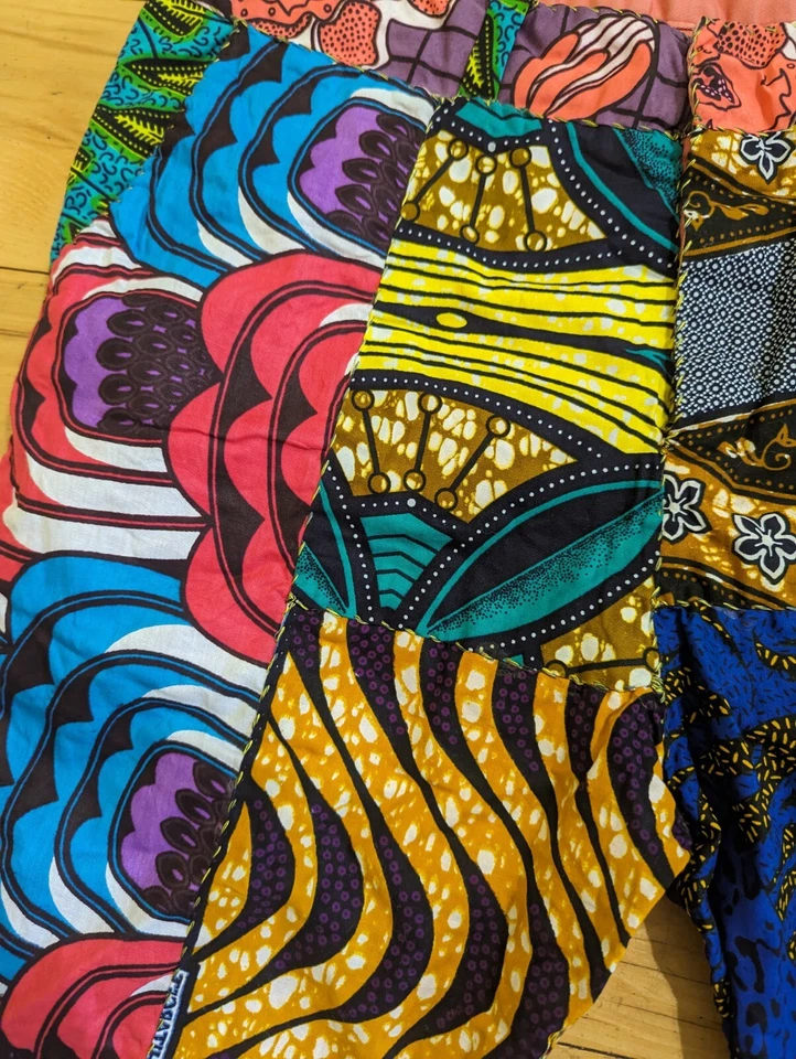 Pantalones Cortos Para Hombre Hang Ten Coloridos Patchwork Informales Talla 34" Foto 4 de 4