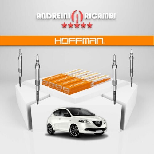 Set 4 Stecker Lancia Ypsilon 1.3 D Multijet 70KW 95CV 2013-> GE112-image