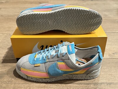 Nike Cortez SP x Union LA Shoes Light Gray Smoke Blue Fury SZ 13 ( DR1413-002 )