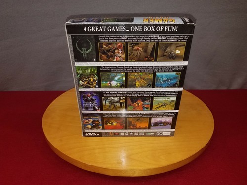 4 GAMER PACK, QUAKE II, Dark Reign 2, Heavy Gear II, Battlezone 2, PC CD-ROM New - Picture 2 of 5
