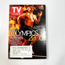 TV Guide September 16 2000 Summer Olympics 2000 Maurice Green, Houston Ed
