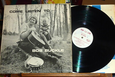 1973 Private Label English Folk Bob Buckle Come Listen To SIGNED Guitar Banjo NM