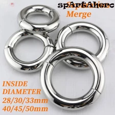 Metal Lock Rings For Men Heavy Duty Male Metal Ball Stretcher Delay Ejaculation