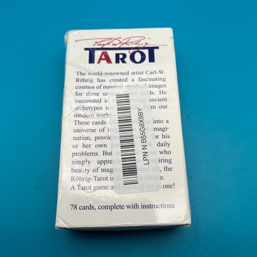 Tarot Orakel Karten Deck Das Röhrig Tarot 78 Karten Rohrig 78 Handbuch Eng - Bild 2 von 3