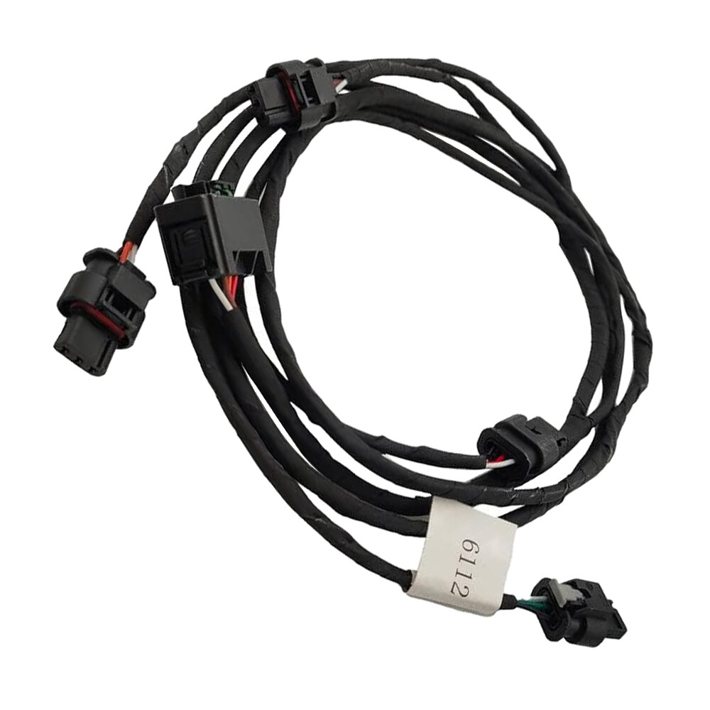 Front Bumper PDC Wiring Harness for 2008-2014 BMW X6 E71 Black