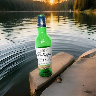 Empty Bottle Ballantines Blended Scotch Whisky .Age 17 Years