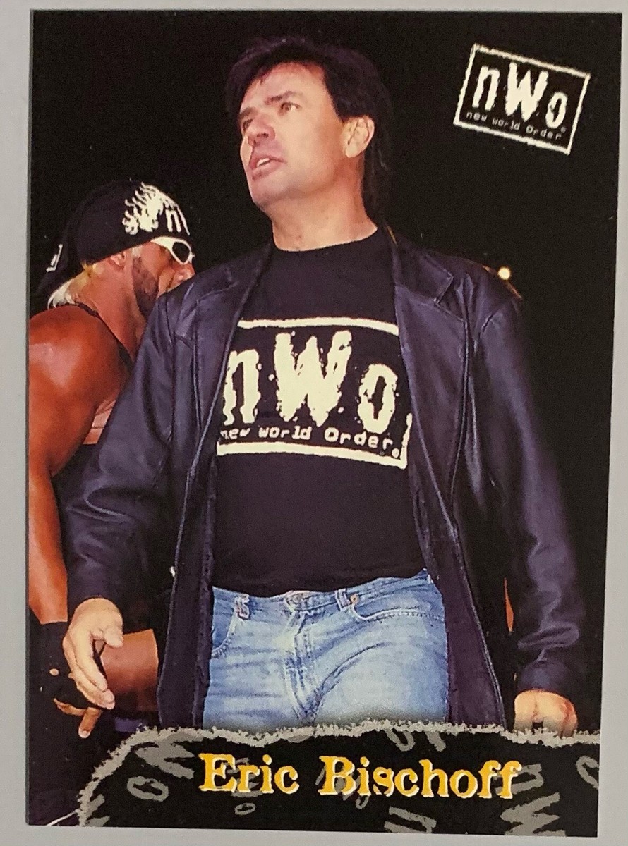 ERIC BISCHOFF, 1998 WCW TOPPS CARD, WCW & WWE LEGEND ! | eBay