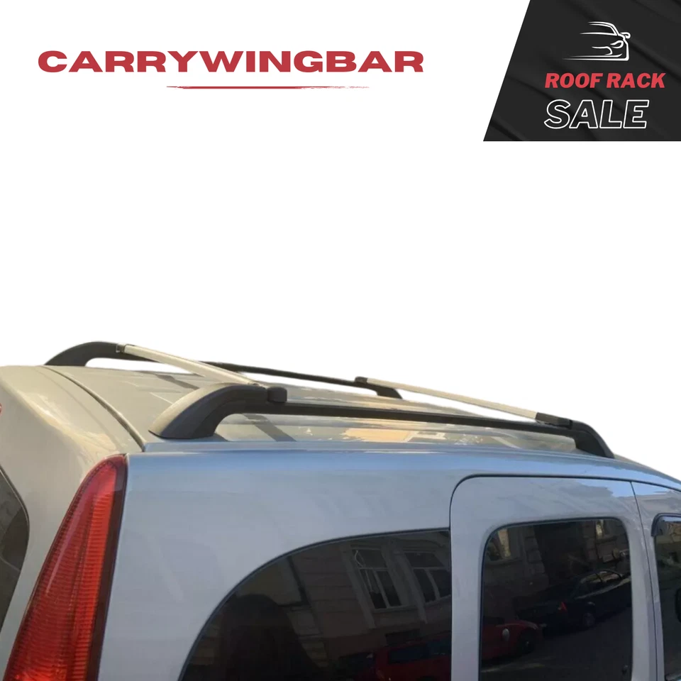 Barras transversales para equipaje de transporte Renault Kangoo SWB 2007-2021 OEM Foto 4 de 4