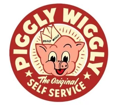 Piggly Wiggly Red Sticker Decal R7230