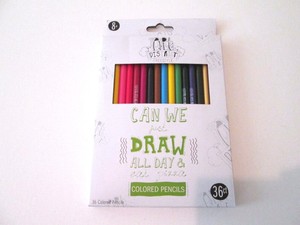 The Art District Freestyle 36 Colored Pencils Make Me An Offer 400013626318 | Ebay