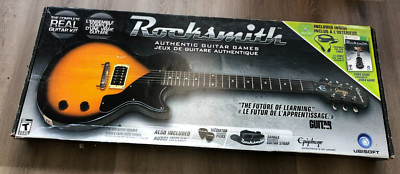 UBISOFT: ROCKSMITH w/Epiphone Junior Electric Guitar For XBOX360 *SEE PICS*