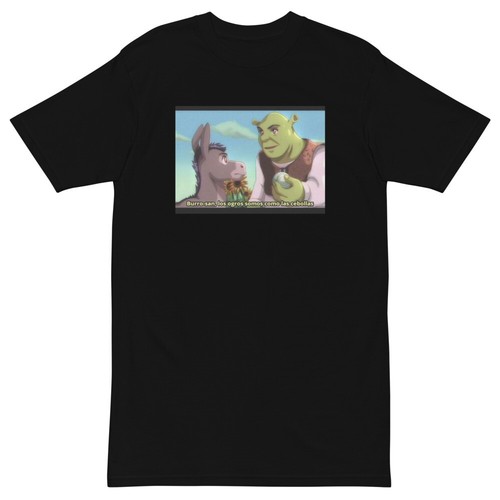 Shrek Anime Men’s premium heavyweight tee - 第 1/8 張圖片