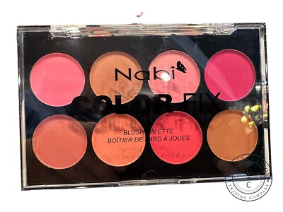 Nabi Color Fix Blush Palette Brand New And Sealed NIB New 8 Colors Professional