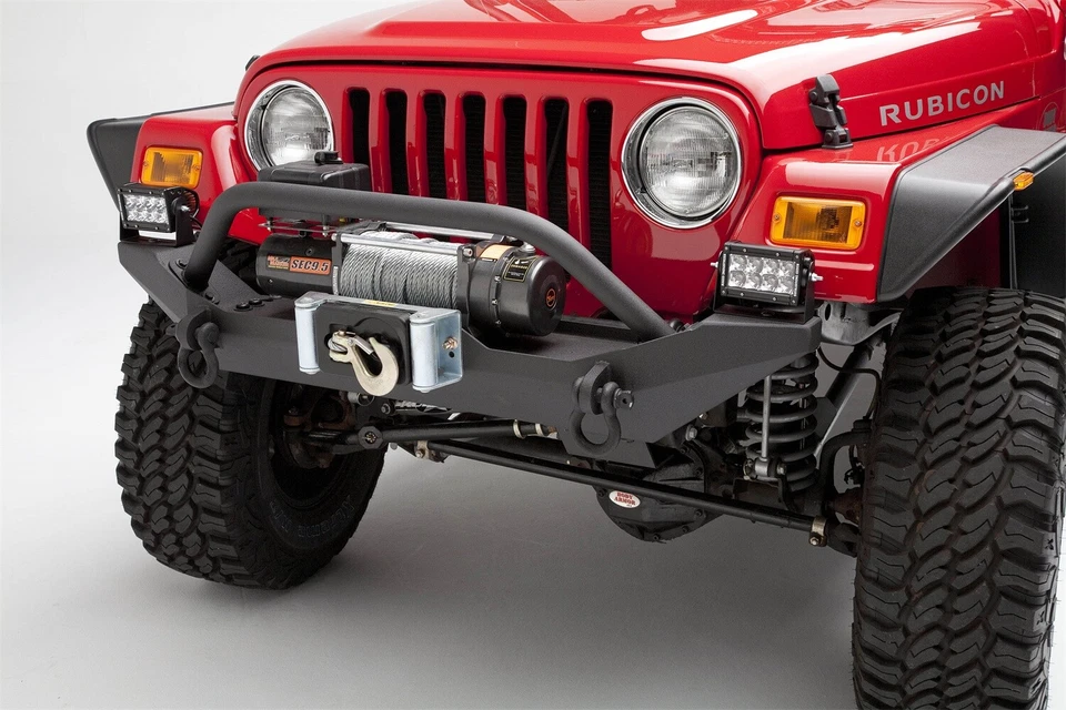Body Armor TJ-19531 Front Base Bumper Fits 87-06 Wrangler (TJ) Wrangler (YJ) Foto 2 de 4