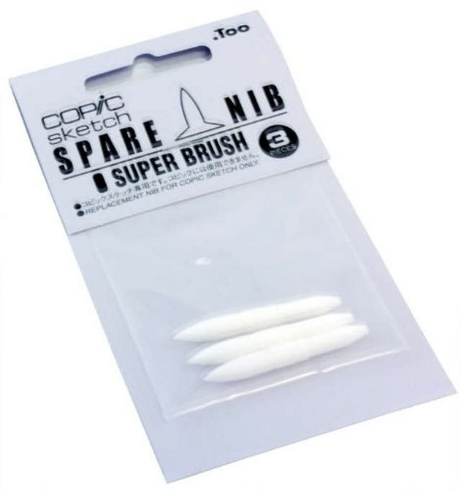 Copic Markers Super Brush Nib (003355), White