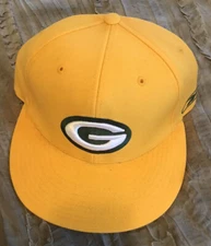 GREEN BAY PACKERS Football REEBOK Fitted VINTAGE Size 7 1/2 Hat NEW Cap NFL