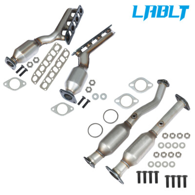 LABLT 4PCS Catalytic Converters For 2004-2015 Nissan Titan Infiniti QX56 5.6L V8