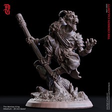 The Monkey King 25 mm by Flesh of Gods D D DnD Print on Demand