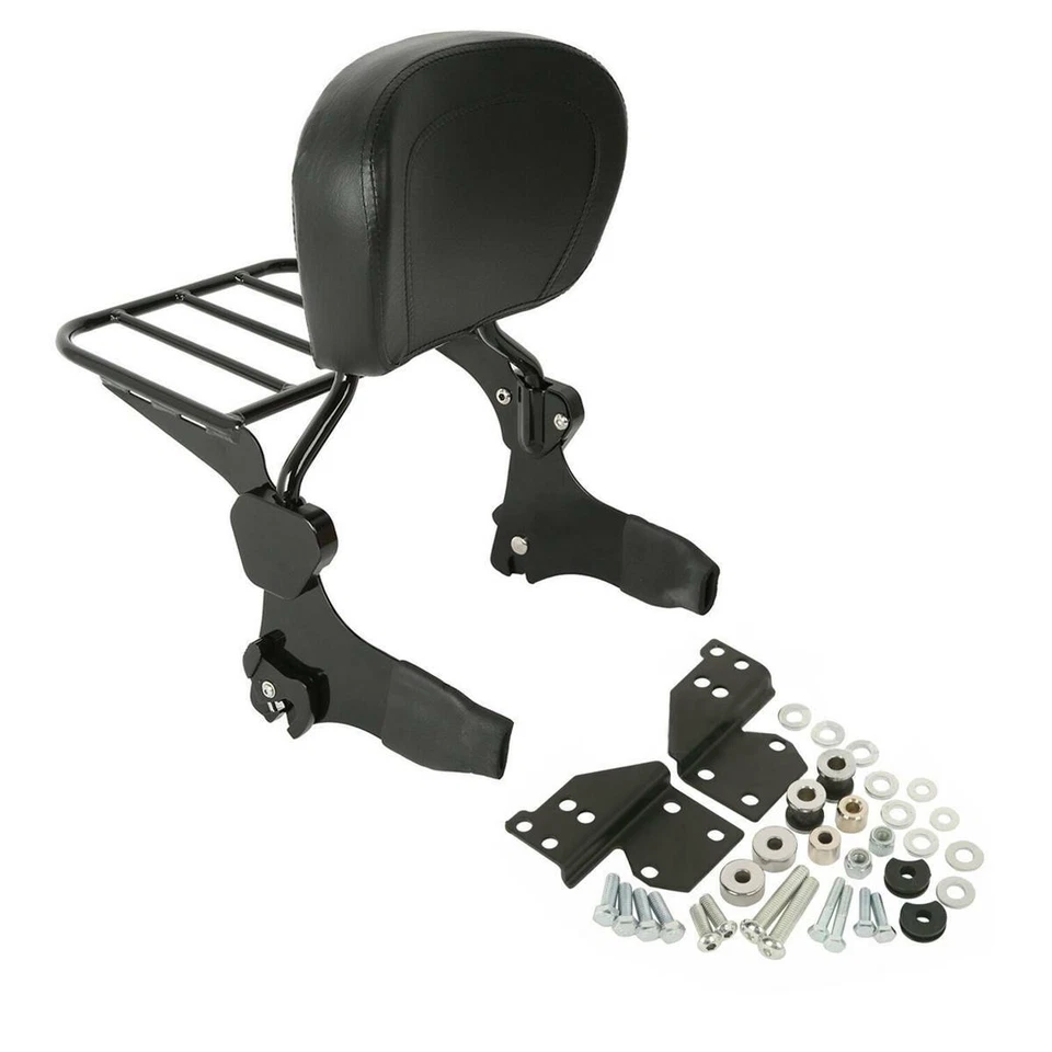 Kit de acoplamiento para portaequipajes Sissy Bar para Harley Street Glide 97-08 07 Foto 2 de 4
