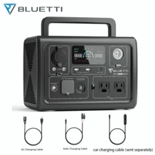 BLUETTI EB3A 600W Portable Power Station+Car charging cable for Outdoor Activity