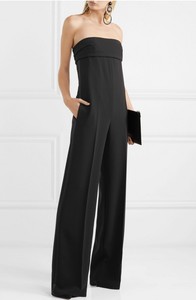 strapless tuxedo jumpsuit
