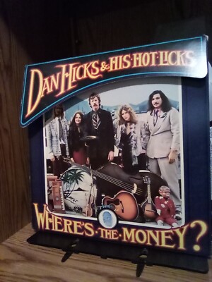 1971 ''Where's the Money?'' by Dan Hicks  Blue Thumb  BTS 29  First Press VG+/EX