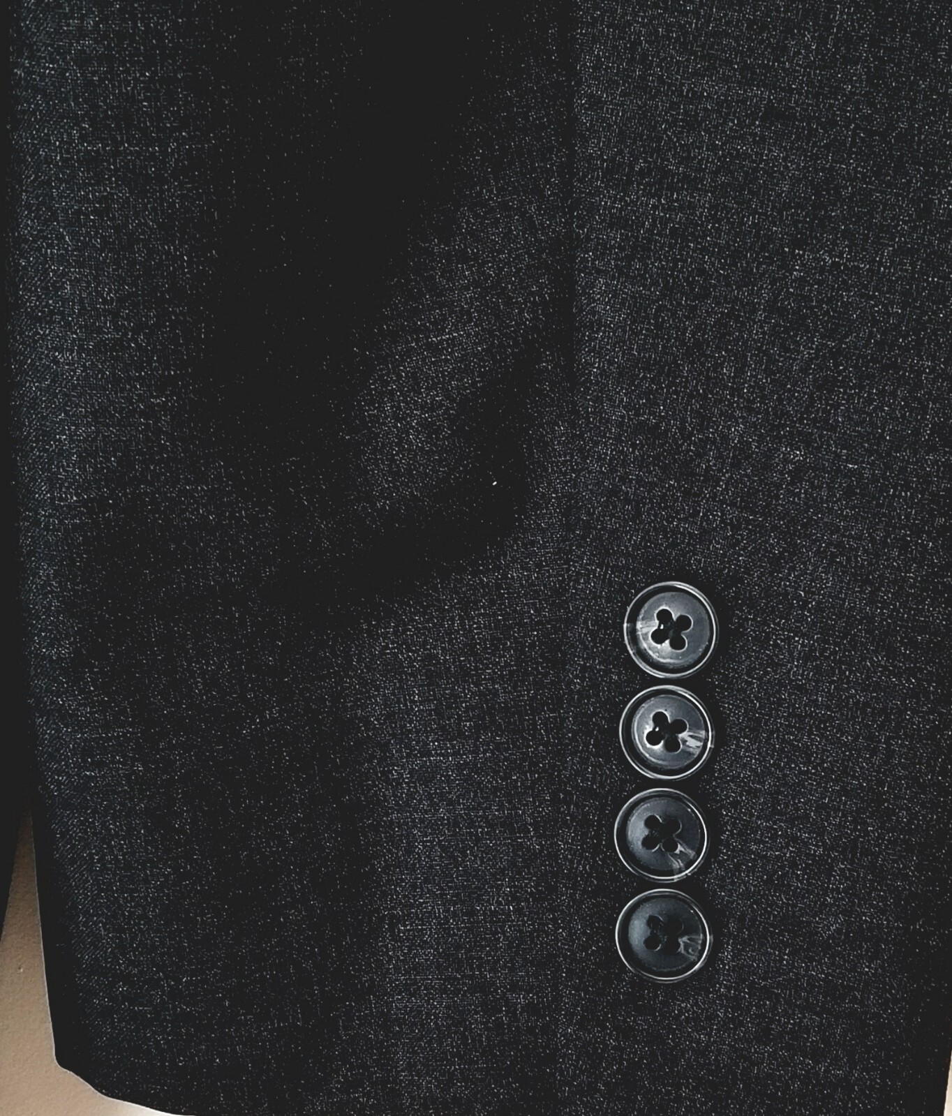 J.CREW Single Vented Lined 3-Button CHARCOAL GRAY… - image 6