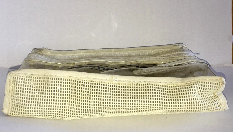 DERMALOGICA Clear Bag SKIN ESSENTIALS TRAVEL BAG Storage Bag MAKEUP BAG CASE - image 4 of 4