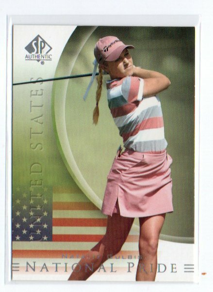 NATALIE GULBIS 2004 Upper Deck SP Authentic Golf # 50 LPGA TOUR | eBay