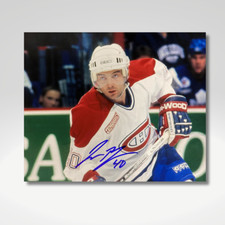 JESSE BELANGER Montreal Canadiens Autographed 8x10 Photo