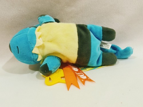 Lucario Kuttari 7 Zoll Beanie Plüschpuppe Schlüsselanhänger Pokemon Center Japan 2016 mit Etikett - Bild 5 von 8