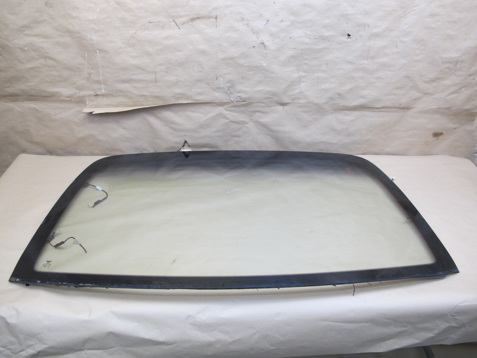 06-12 BENTLEY CONTINENTAL FLYING SPUR REAR HEATED WINDSHIELD GLASS WINDOW