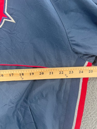 MAJESTIC Vintage 1/2 Zip Sweater Men's Large CLEVELAND INDIANS Jacket LOGO MLB - Picture 6 of 16