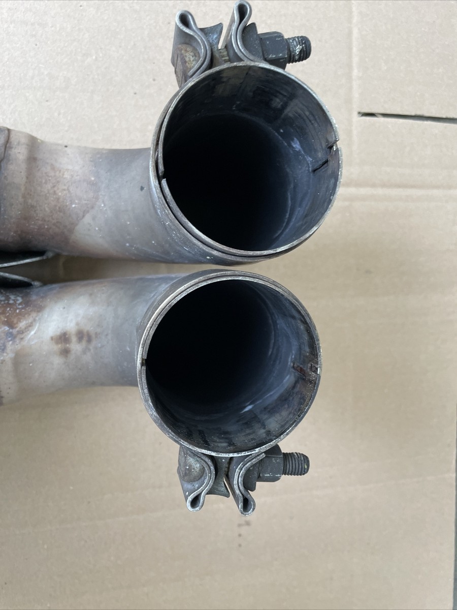 Porsche Cayenne Turbo 955 Factory Exhaust Tips Eisenmann 