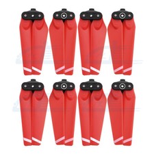 8pc 4730F Quick Release Folding Propeller Blade Prop for DJI Spark FPV Drone Red