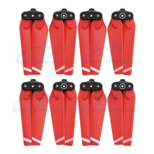 8pc 4730F Quick Release Folding Propeller Blade Prop for DJI Spark FPV Drone Red
