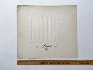 1940 BUICK LIMITED SALES BROCHURE CATALOG VERY LARGE SIZE IN GOOD CONDITION