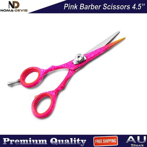 4 PCS Set Hairdressing Scissors Pink Color Barber Salon Hair Cutting Shears CE - Picture 4 of 5