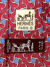HERMÈS Stirrup Links Tie 7445 HA