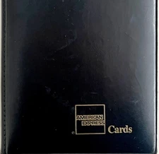 American Express Restaurant Supply Bill Folder Charge Card Holder E55