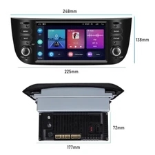 Android (13) CarPlay Car Stereo Multimedia Unit for Fiat Punto Linea  (2010-16)