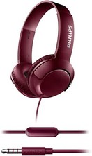 Philips Bass+ SHL3075 Auriculares con Micrófono Plegables, Ligeros y Elegantes