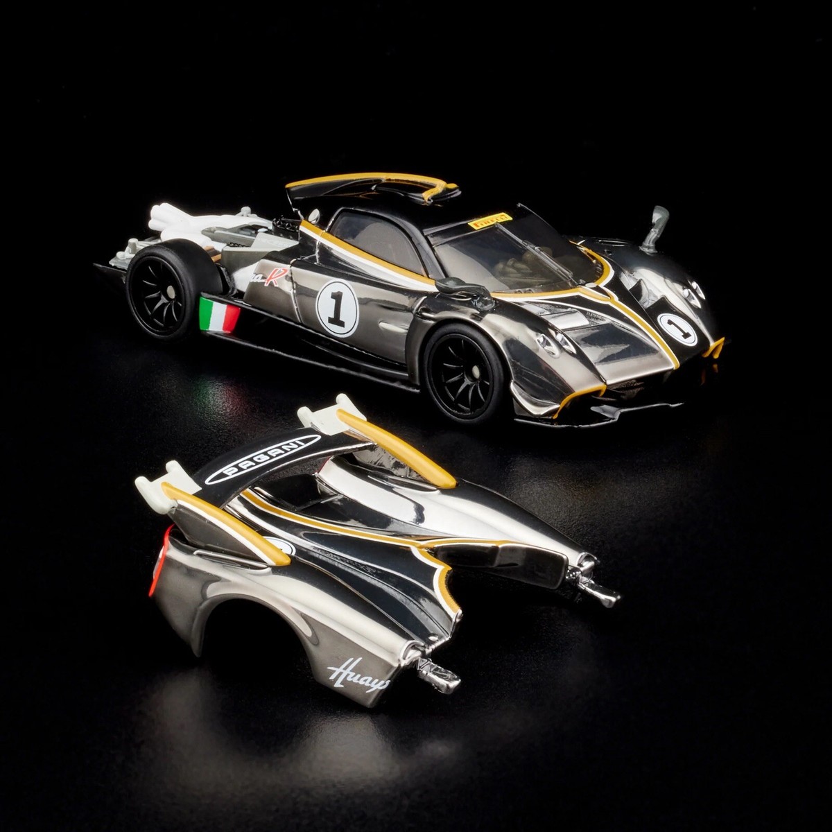 HOT WHEELS 2024 RLC EXCLUSIVE '21 PAGANI HUAYRA R MINT IN FACTORY