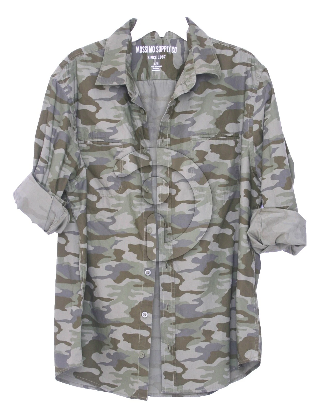 Camisas blancas para hombre Mossimo talla XL